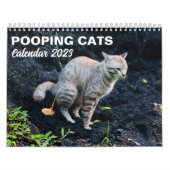 2025年おもしろい猫用カレンパーソナライズされたダー カレンダー (カバー)