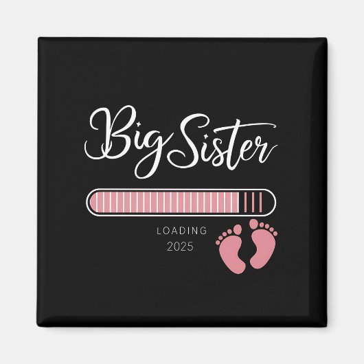 2025年お姉ちゃんになる妊娠発表！ マグネット (正面)