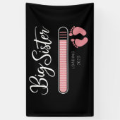 2025年お姉ちゃんになる妊娠発表！ 横断幕 (縦)