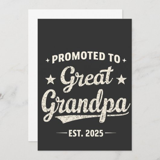 2025年お素晴らしじいちゃんプレゼント サンキューカード (正面/裏面)