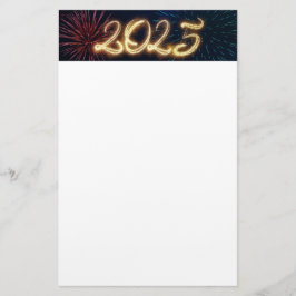 2025年きらめく初めのお花火大会 便箋