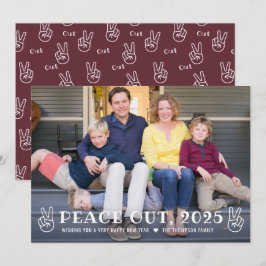 2025年さようなら メルロットワイン 赤ちゃん 新年の挨拶 面白い写真 シーズンカード