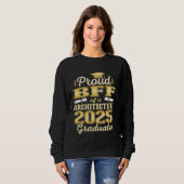 2025年すごい建築のBff Graduate Fami スウェットシャツ (正面フル)