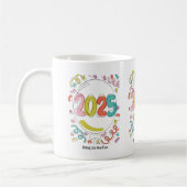 2025年におもしろいを搭載 コーヒーマグカップ (左)