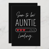 2025年にはおばさんに  ローディング中 招待状 (正面/裏面)