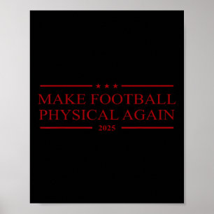 2025年にサッカーを再び現物にする ポスター