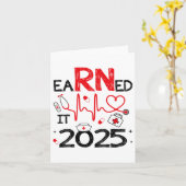 2025年にナース卒業またはRn Lpn Cl Oで獲得 カード (黄色い花)