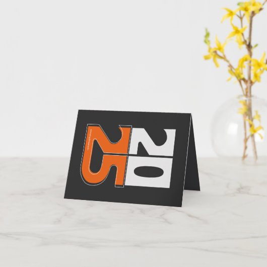 2025年に夢を追う カード (黄色い花)