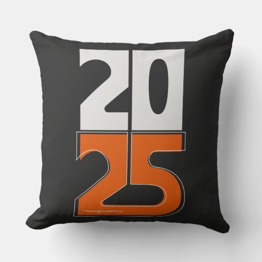 2025年に夢を追う クッション (正面)