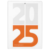 2025年に夢を追う クリップボード (裏面)