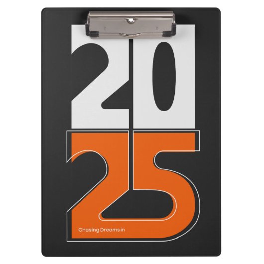 2025年に夢を追う クリップボード (正面)