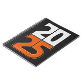 2025年に夢を追う ノートブック (左側)