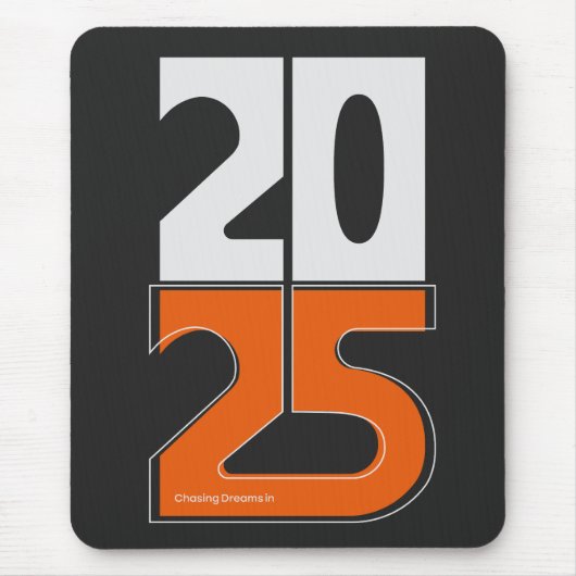 2025年に夢を追う マウスパッド (正面)