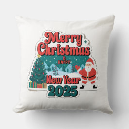 2025年に居心地の良い：新年の装飾用クッション クッション