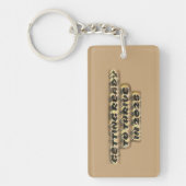 2025年に成長する準備 キーホルダー (正面)