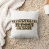 2025年に成長する準備 クッション (ブランケット)