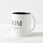 2025年に設立 ツートーンマグカップ (正面右)