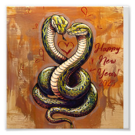 2025年のお正月の恋の願い フォトプリント