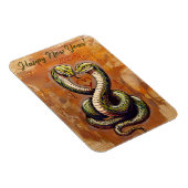 2025年のお正月の恋の願い マグネット (右側)