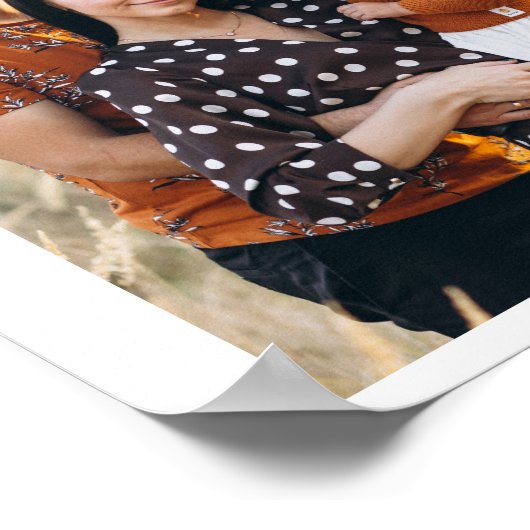 2025年のお正月カレンダー家族数々の写真コラージュ ポスター (角)