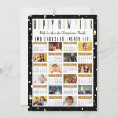 2025年のお正月カレンダー年レビュー12写真 シーズンカード (正面)