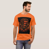2025年のお気に入りのアメリカのTシャツ:トレンド Tシャツ (正面フル)