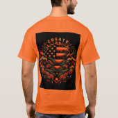 2025年のお気に入りのアメリカのTシャツ:トレンド Tシャツ (裏面)
