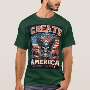 2025年のアメリカ引き継ぎトップTシャツのトレンド Tシャツ
