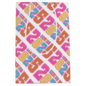 2025年のキラキラ ミディアムペーパーバッグ (正面)