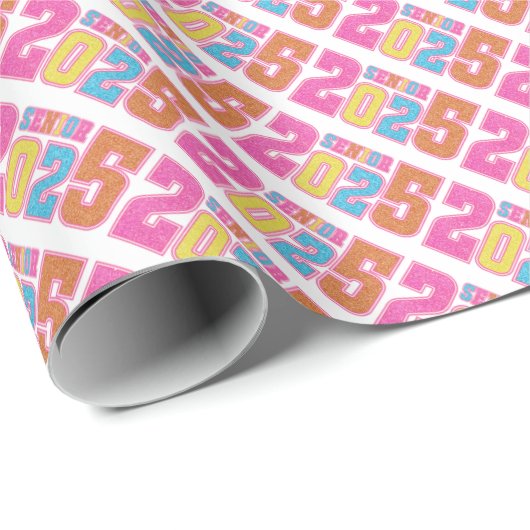 2025年のキラキラ ラッピングペーパー (ロールコーナー)