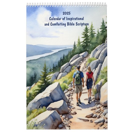 2025年のキリスト教聖書感動的節 カレンダー (カバー)