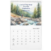 2025年のキリスト教聖書感動的節 カレンダー (3月 2027)