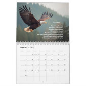 2025年のキリスト教聖書感動的節 カレンダー (2月 2027)