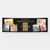 2025年のクラスはっきりした6写真卒業パーティー 横断幕 (横)