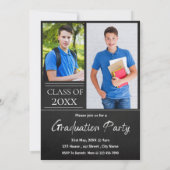 2025年のクラスエレガントシニアグラードアナウンス 招待状 (裏面)