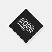 2025年のクラス上級2025年 スタンダードカクテルナプキン (角)