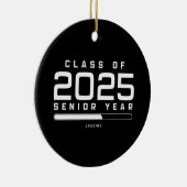 2025年のクラス上級2025年 セラミックオーナメント (右)