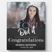 2025年のクラス君が撮った写真撮影の卒業 フォトプラーク (正面)