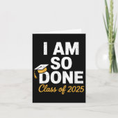 2025年のクラス私は彼のために卒業を終えた彼女のセン カード (正面)