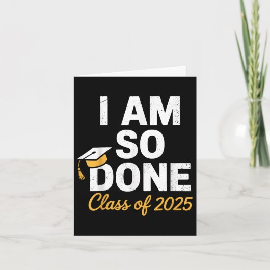 2025年のクラス私は彼のために卒業を終えた彼女のセン カード (正面)