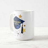 2025年のクラス – 卒業クラシックMag コーヒーマグカップ (正面左)