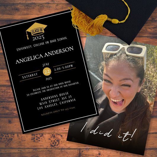 2025年のクラス「私がやった」写真研究科 招待状