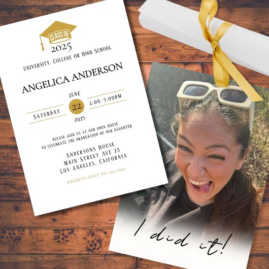 2025年のクラス「私がやった」写真研究科 招待状