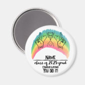 2025年のクラスGrad - PAH! マグネット (正面/裏面)