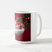 2025年のクリスマスランプ コーヒーマグカップ (正面右)