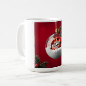 2025年のクリスマスランプ コーヒーマグカップ (正面左)