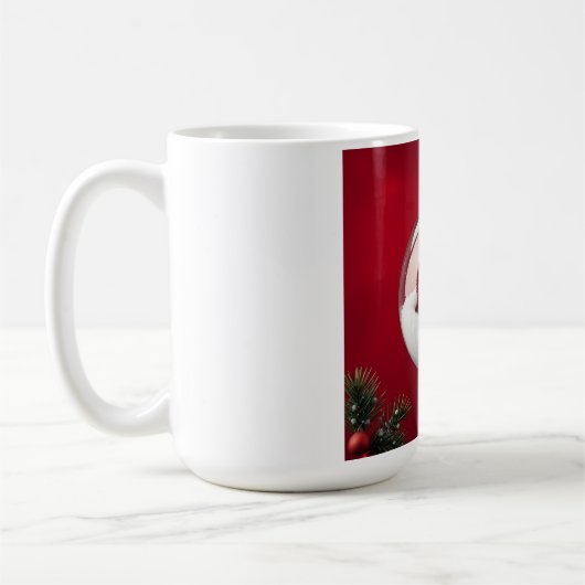 2025年のクリスマスランプ コーヒーマグカップ (左)