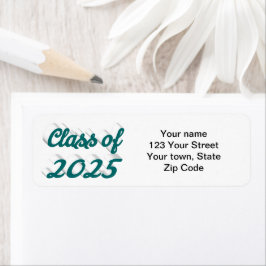 2025年のグリーンスクリプト卒業クラス ラベル