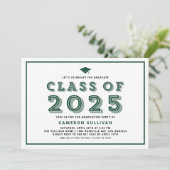 2025年のグリーンレトロ卒業 招待状 (スタンド正面)