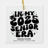 2025年のシニア時代 セラミックオーナメント (正面)